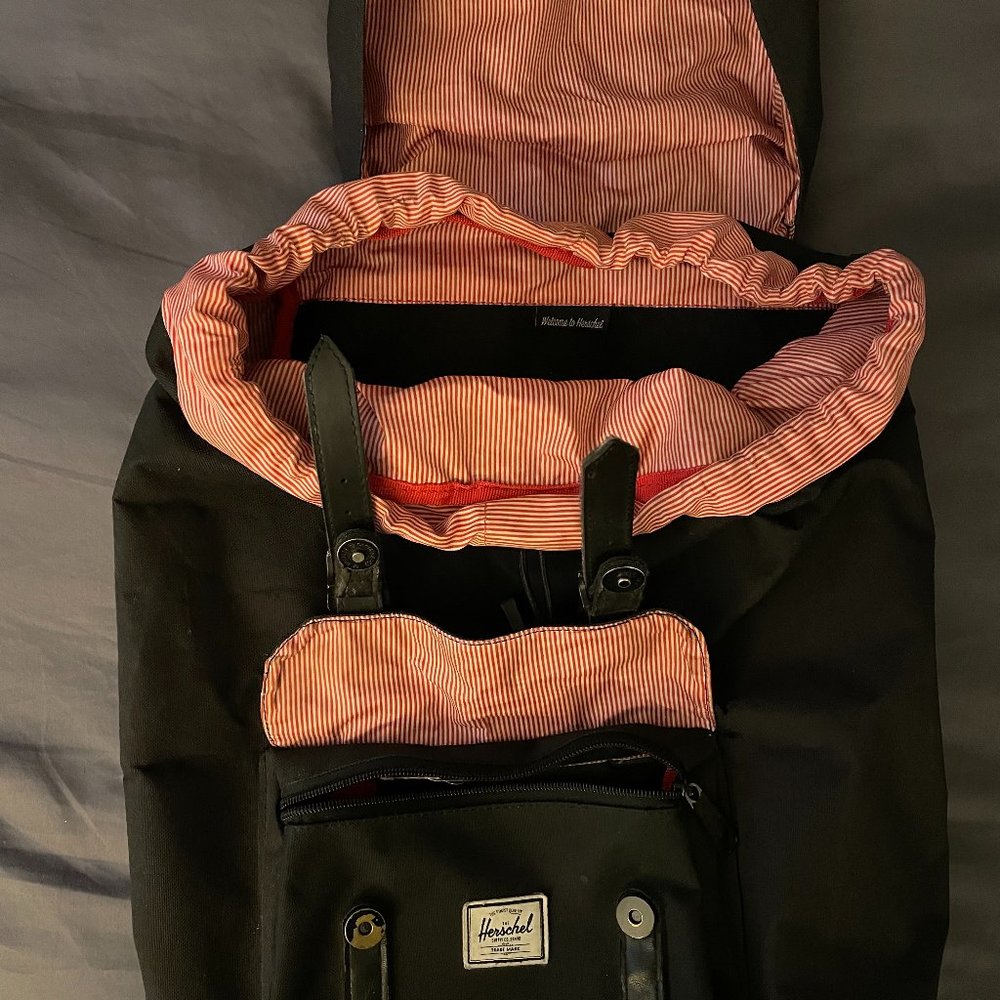 Herschel Supply Co. Black Little America Backpack